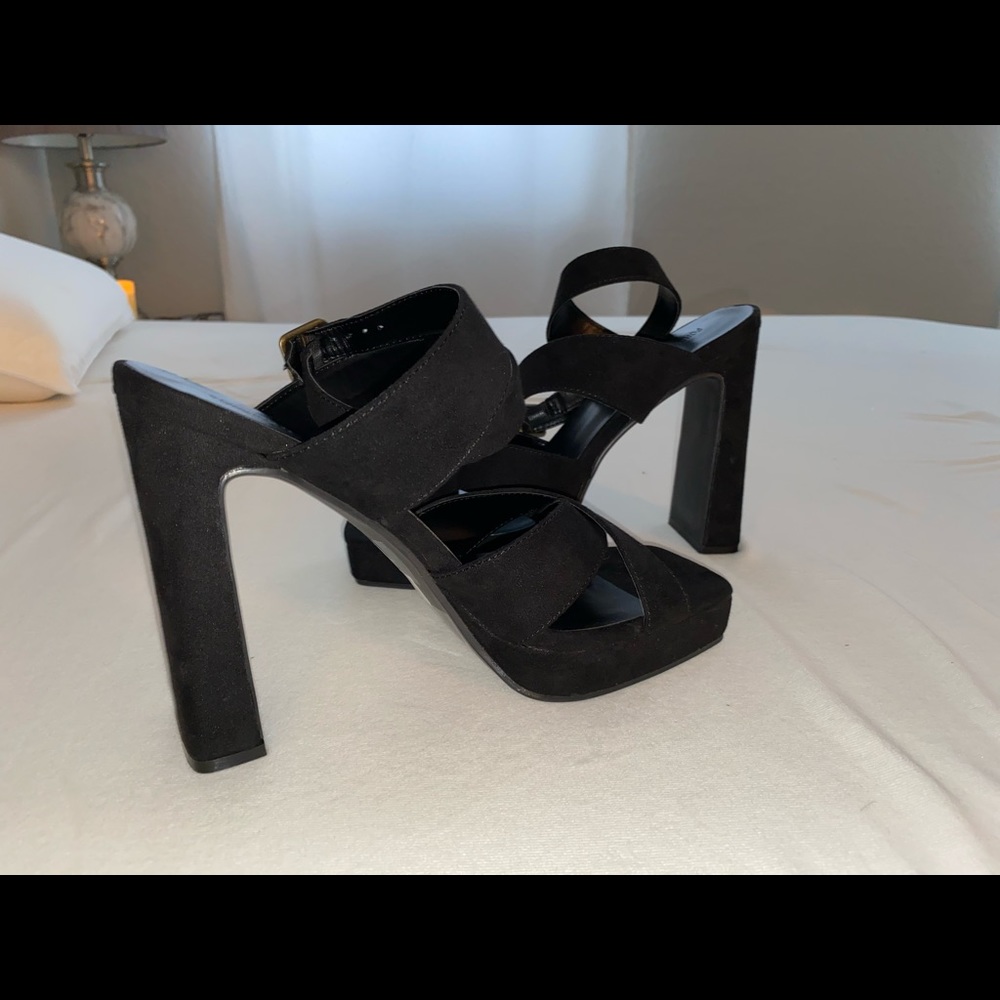 Black Platform Heels